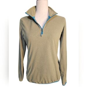 Orvis Women’s Green 1/4 Zip Pullover
